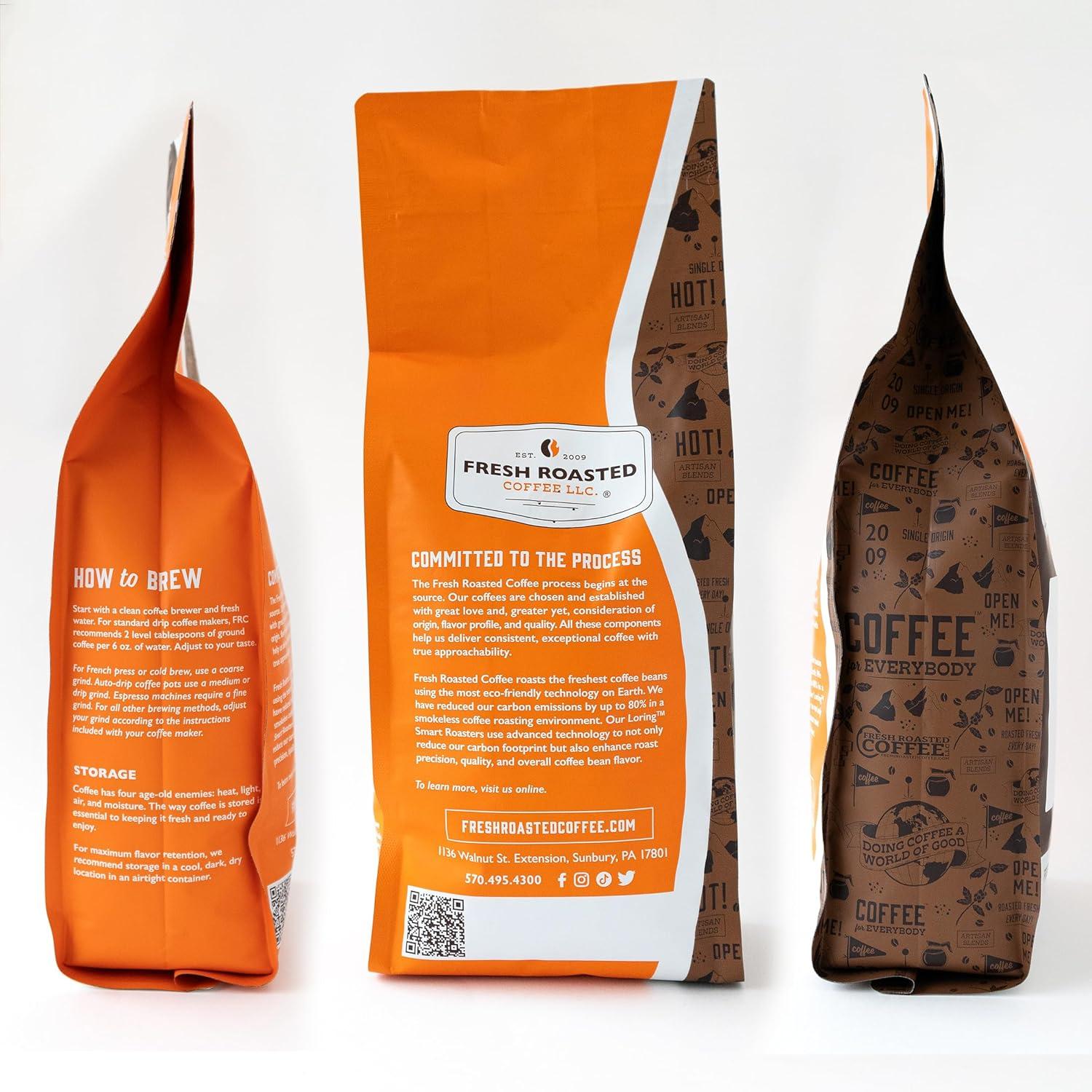 image:imageFresh Roasted Coffee Organic Dark Mexican Mold amp Myco 3rd Party Tested USDA Kosher Dark Roast 5 lb 80 oz GroundOrganic Dominican Republic