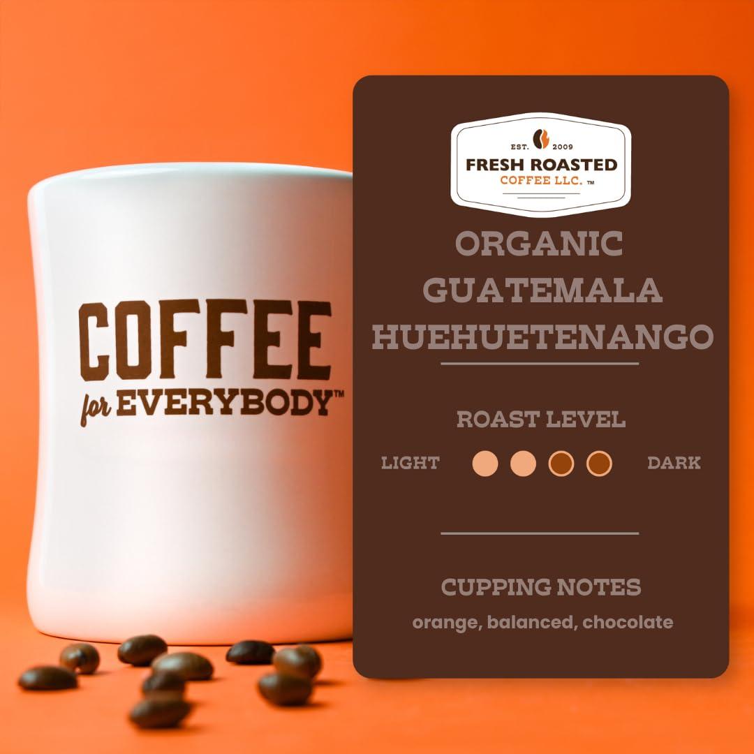 image:imageFresh Roasted Coffee Organic Dark Mexican Mold amp Myco 3rd Party Tested USDA Kosher Dark Roast 5 lb 80 oz GroundOrganic Guatemalan Huehuetenango
