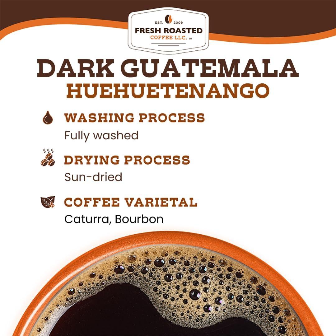 image:imageFresh Roasted Coffee Organic Dark Mexican Mold amp Myco 3rd Party Tested USDA Organic Kosher Dark Roast 5 lb 80 oz Whole BeanDark Guatemala Huehuetenango