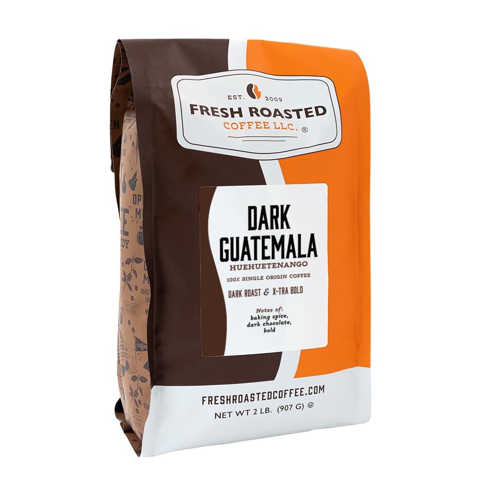 image:imageFresh Roasted Coffee Organic Dark Mexican Mold amp Myco 3rd Party Tested USDA Organic Kosher Dark Roast 5 lb 80 oz Whole BeanDark Guatemala Huehuetenango