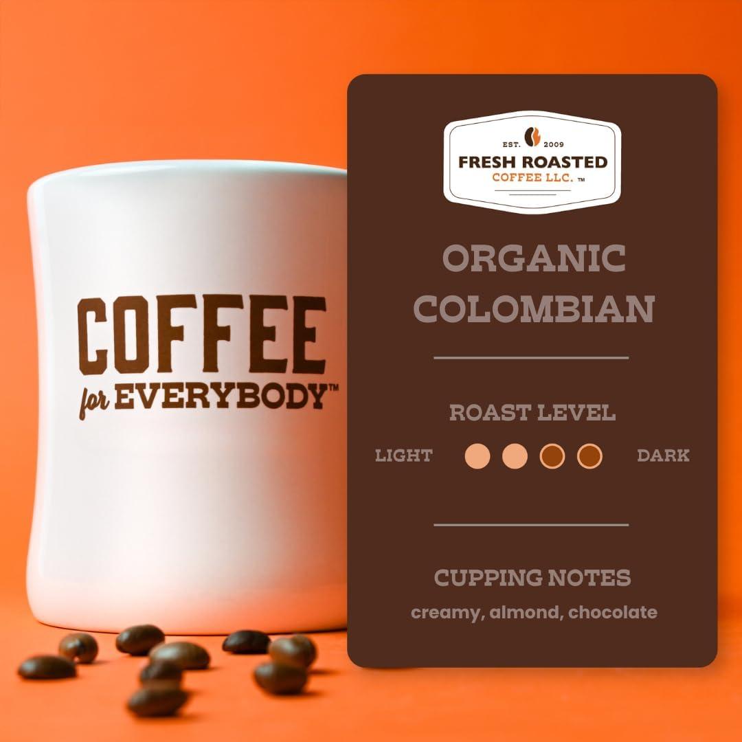 image:imageFresh Roasted Coffee Organic Dark Mexican Mold amp Myco 3rd Party Tested USDA Organic Kosher Dark Roast 5 lb 80 oz Whole BeanOrganic Colombian