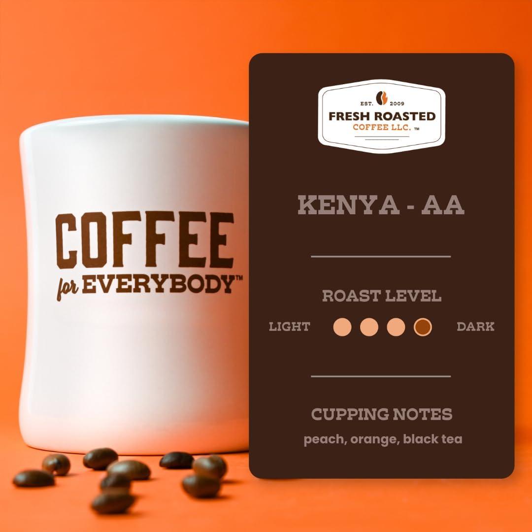 image:imageFresh Roasted Coffee Organic Ethiopian Yirgacheffe USDA Organic Kosher 3rd Party Tested for Mold Myco Pesticides 2 lb 32 oz Whole BeanKenya AA