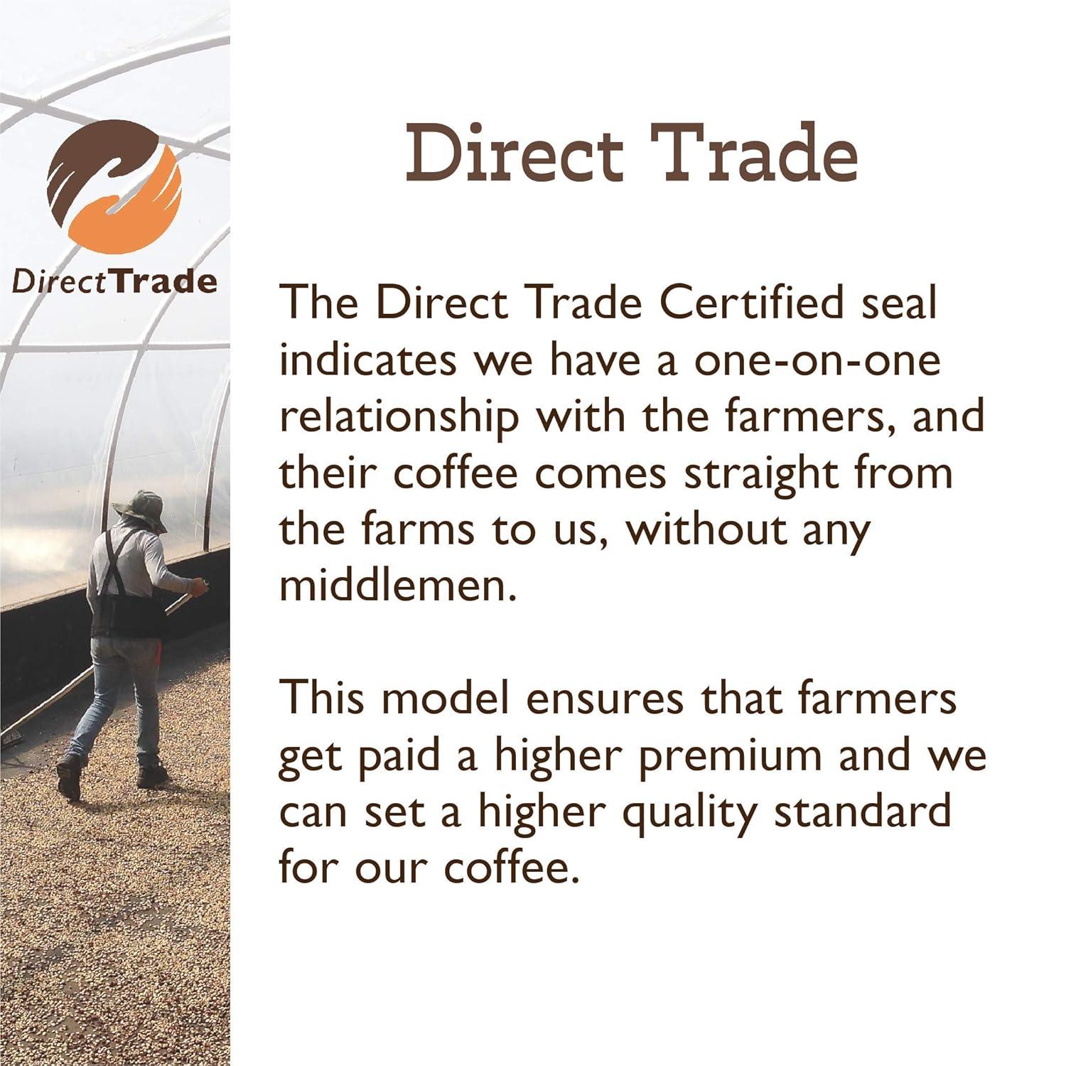 image:imageFresh Roasted Coffee Organic Ethiopian Yirgacheffe USDA Organic Kosher 3rd Party Tested for Mold Myco Pesticides 2 lb 32 oz Whole BeanVanilla