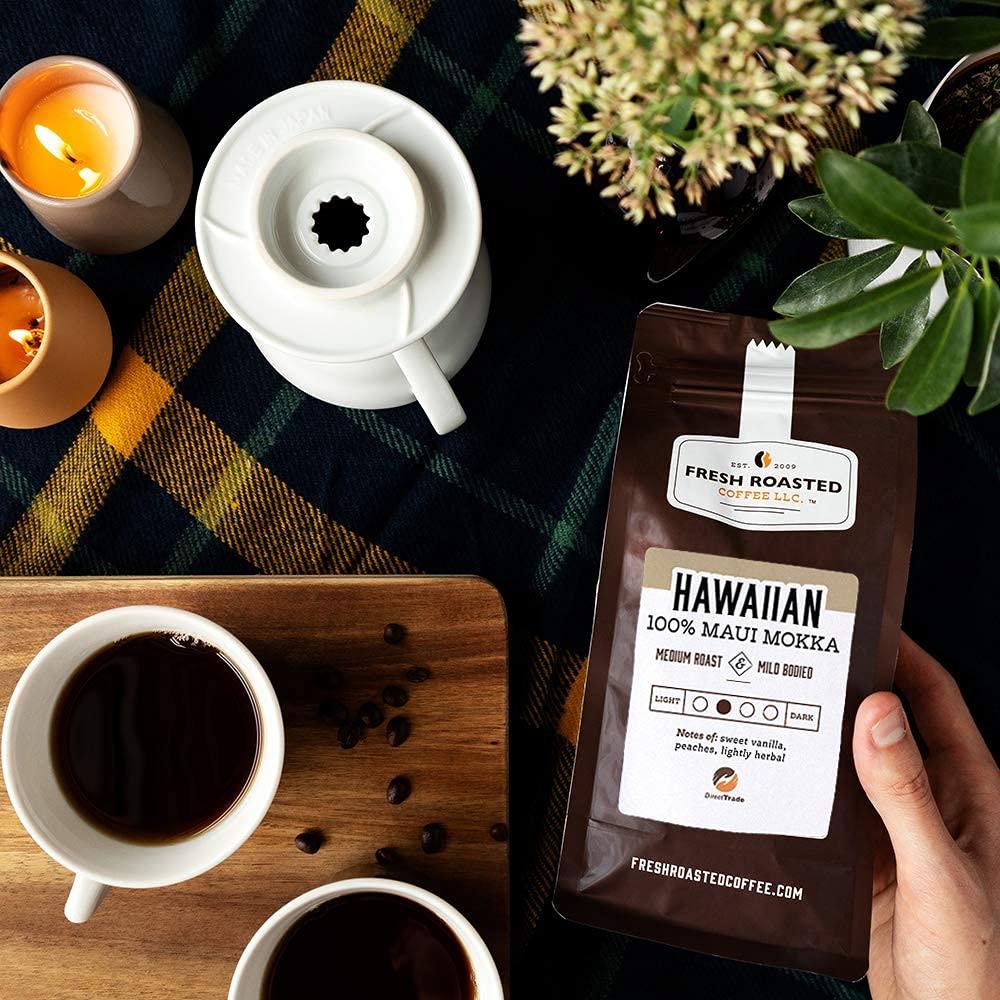 image:imageFresh Roasted Coffee Organic Ethiopian Yirgacheffe USDA Organic Kosher 3rd Party Tested for Mold Myco Pesticides 2 lb 32 oz Whole BeanVanilla