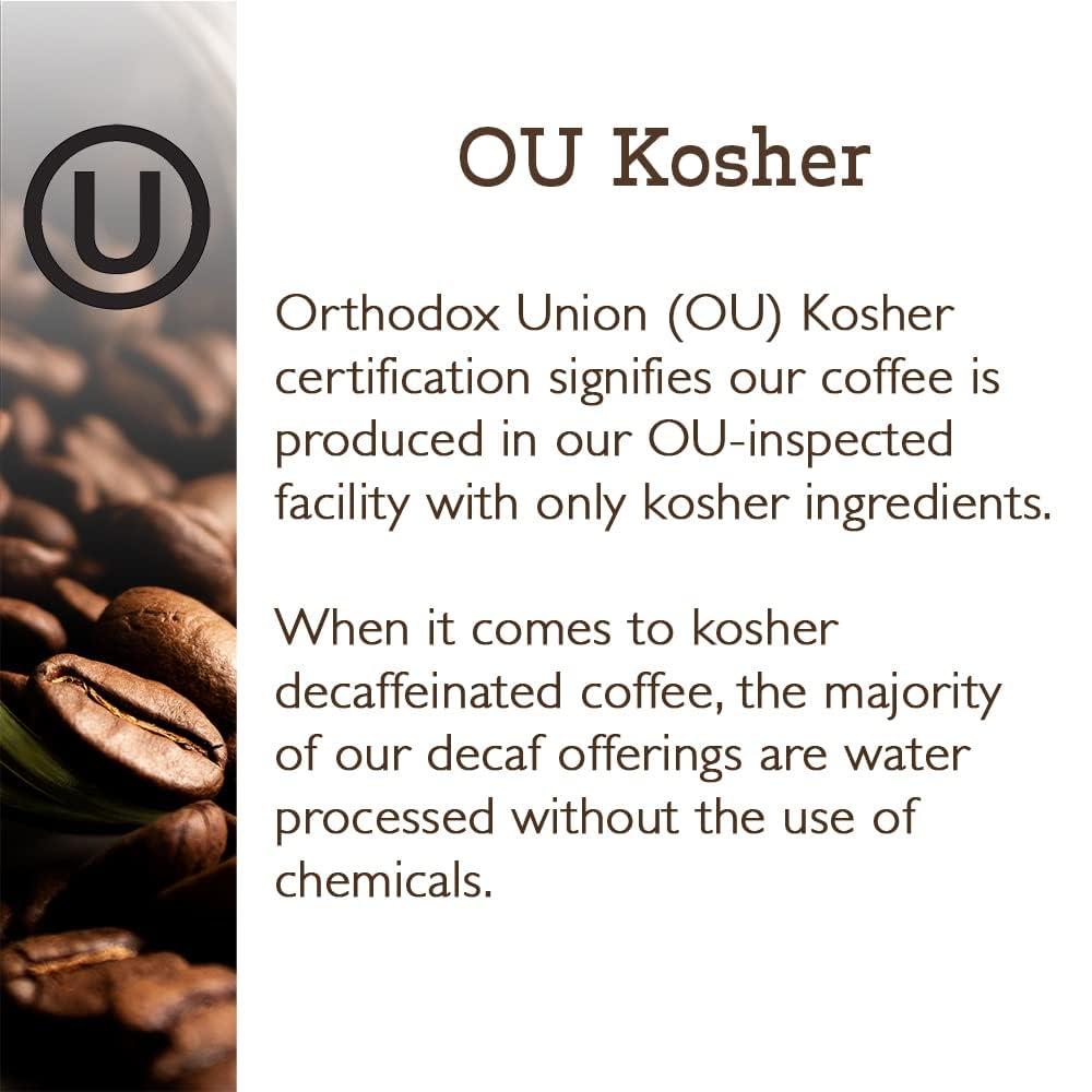 image:imageFresh Roasted Coffee USDA Organic Peru WaterProcessed Decaf 3rd Party Tested for Pesticides Mold Mycotoxins Kosher 100 Arabica Specialty Grade Med Roast 2 lb 32 oz GroundSeriously Dark Decaf