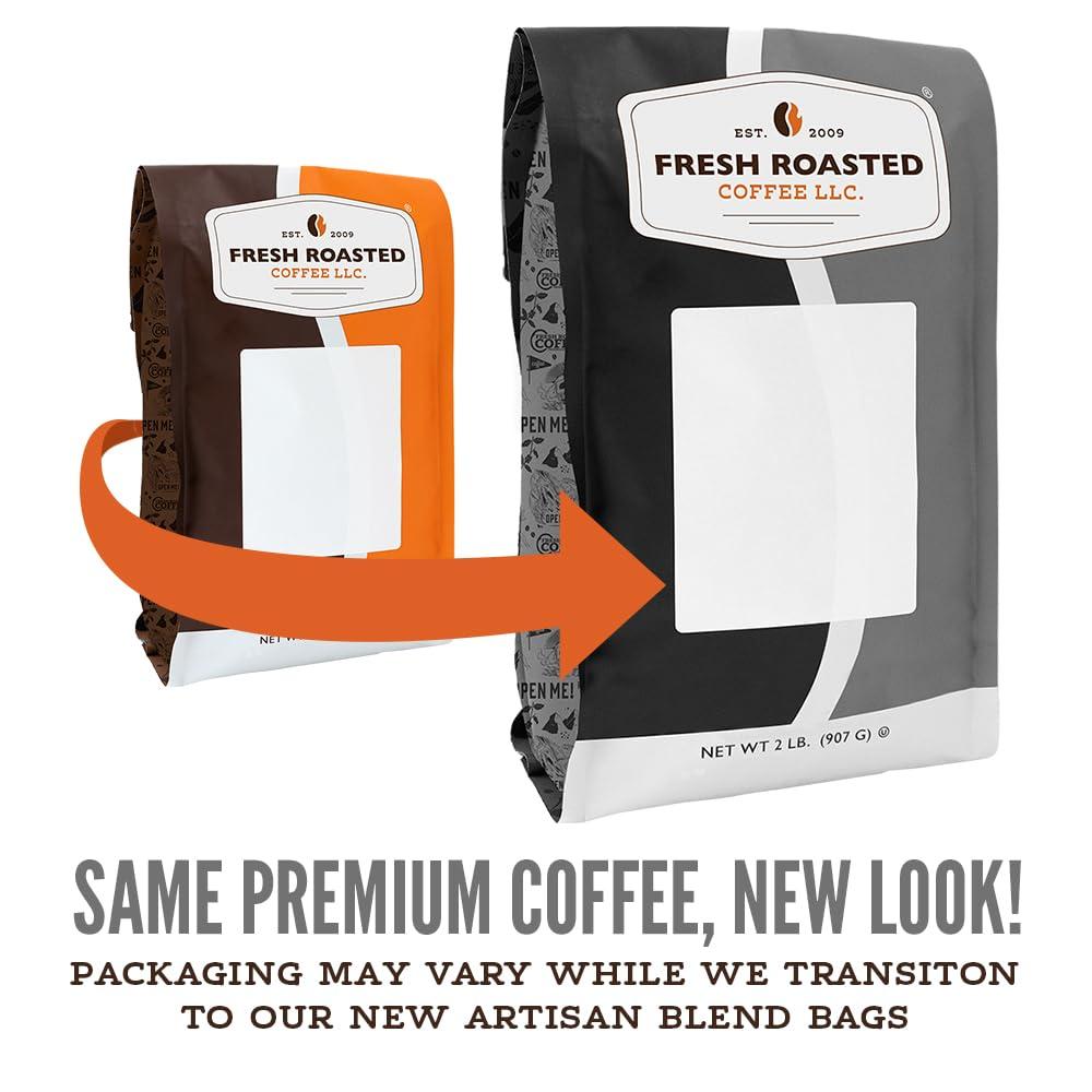 image:imageFresh Roasted Coffee USDA Organic Peru WaterProcessed Decaf 3rd Party Tested for Pesticides Mold Mycotoxins Kosher 100 Arabica Specialty Grade Med Roast 2 lb 32 oz GroundSeriously Dark Decaf