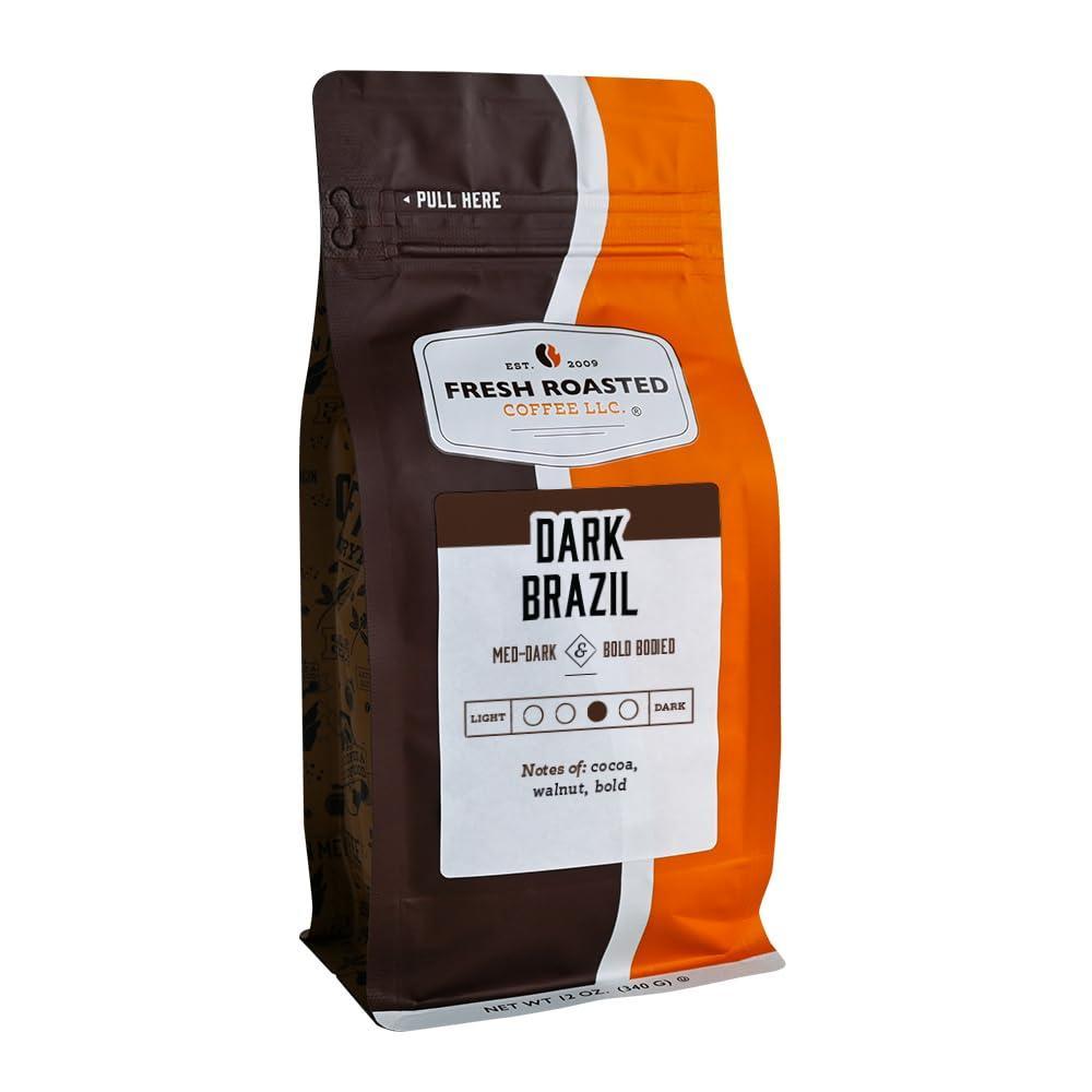 image:imageFresh Roasted Coffee Organic Dark Mexican  Mold amp Myco 3rd Party Tested USDA Kosher  Dark Roast 5 lb 80 oz GroundDark Brazil