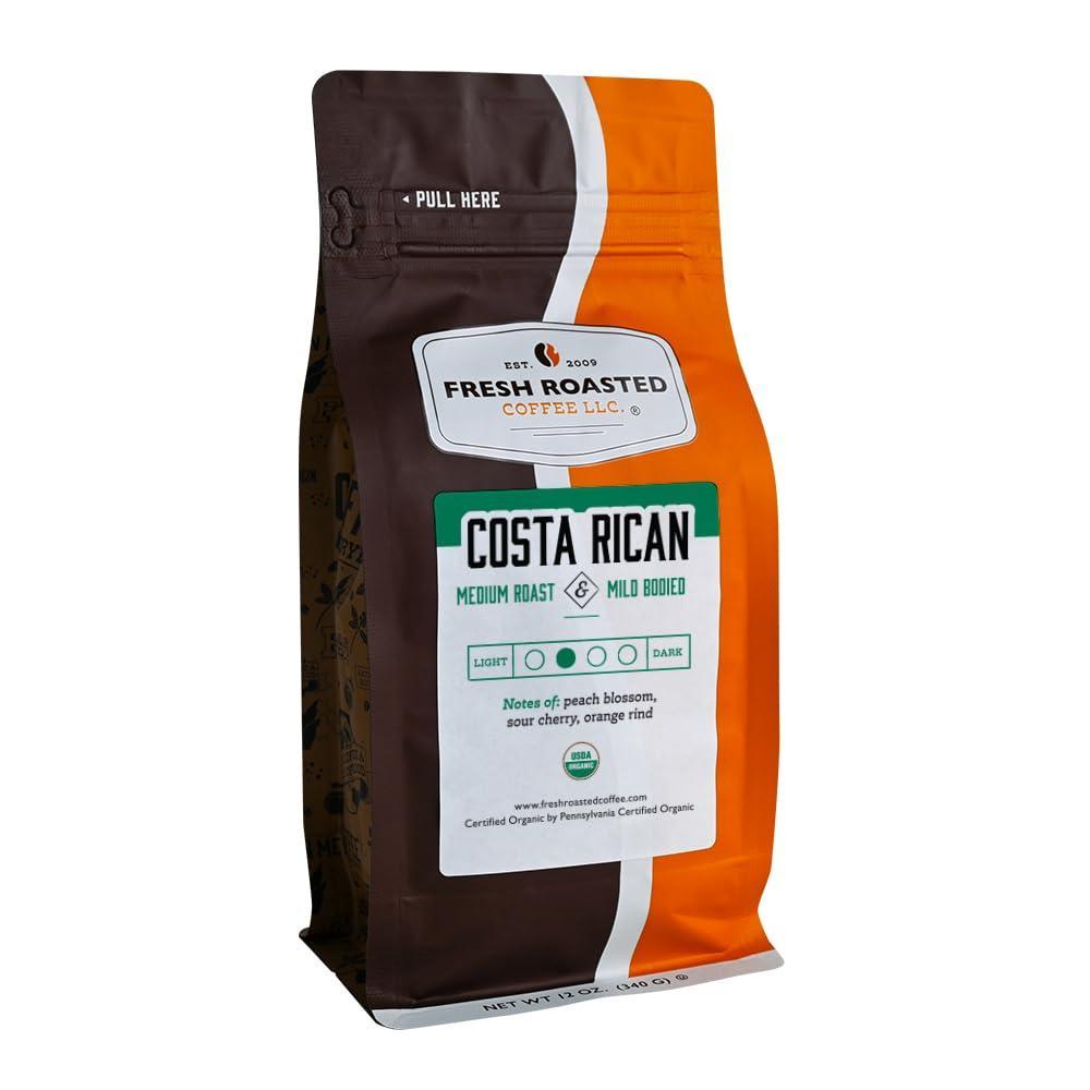 image:imageFresh Roasted Coffee Organic Dark Mexican  Mold amp Myco 3rd Party Tested USDA Organic Kosher  Dark Roast 5 lb 80 oz Whole BeanOrganic Costa Rican