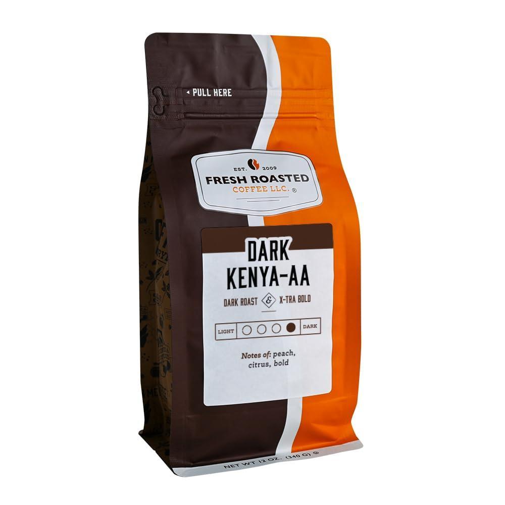 image:imageFresh Roasted Coffee Organic Ethiopian Yirgacheffe  USDA Organic Mold amp Myco 3rd Party Tested Kosher  2 lb 32 oz GroundDark Kenya AA