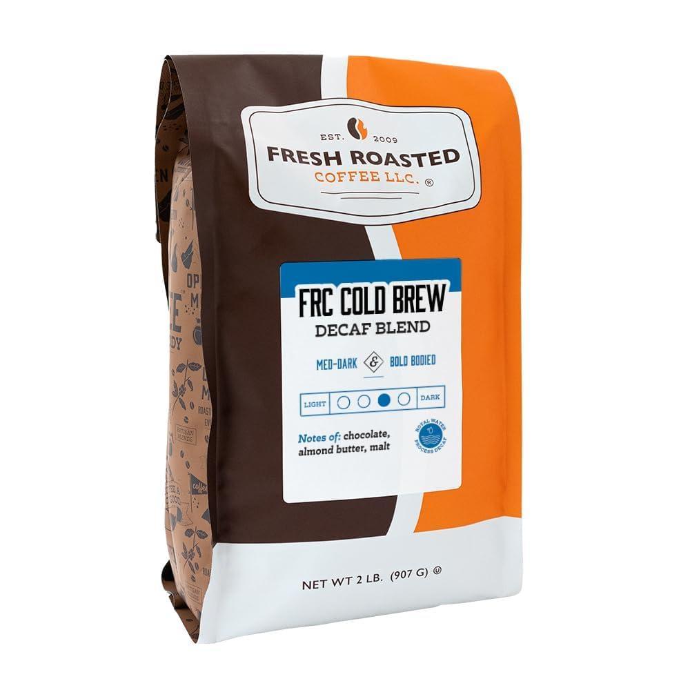 image:imageFresh Roasted Coffee Organic Frostbite Cold Brew  Mold amp Myco 3rd Party Tested USDA Organic Kosher  Medium Roast  5 lb Whole BeanFRC Cold Brew Decaf
