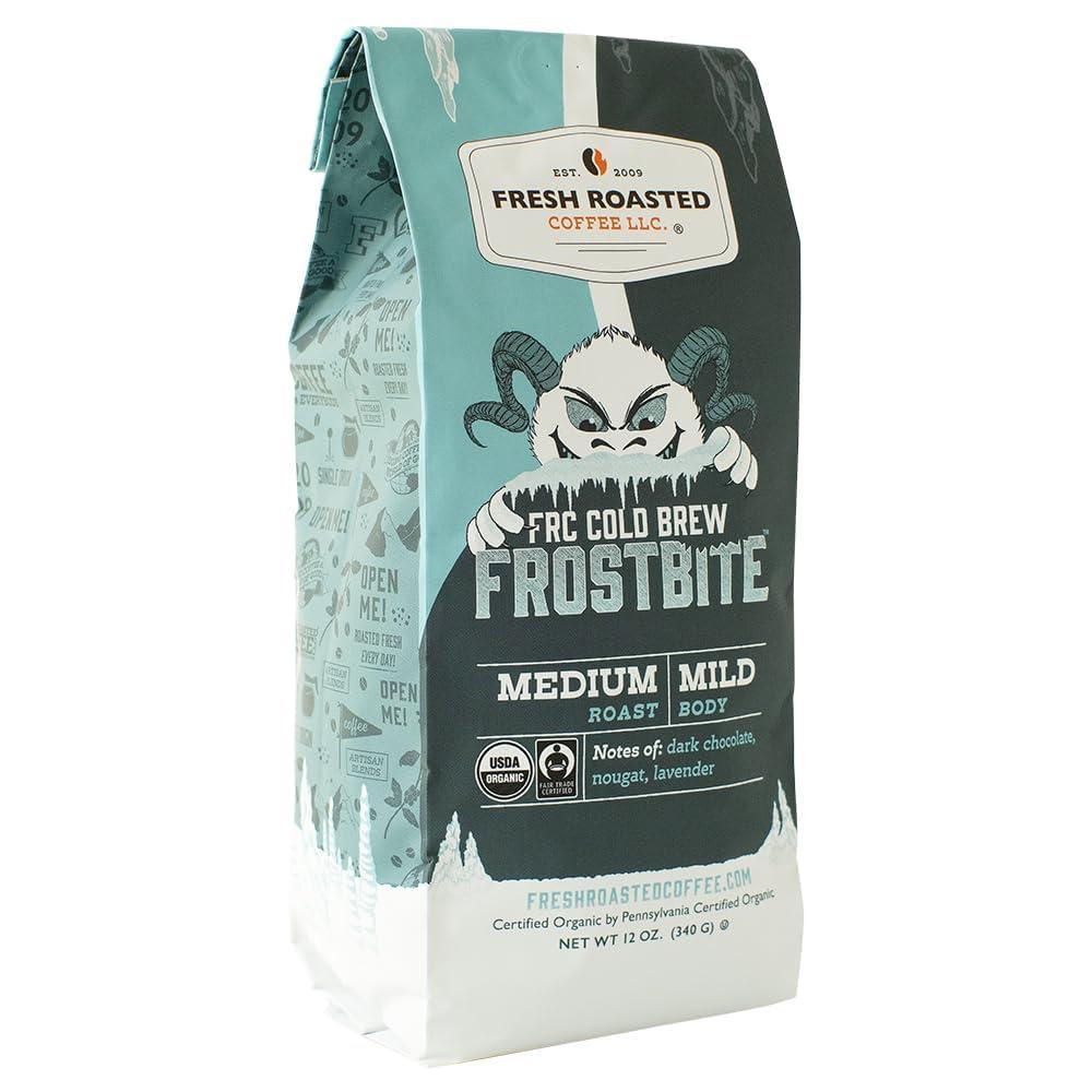 image:imageFresh Roasted Coffee Organic Frostbite Cold Brew  Mold amp Myco 3rd Party Tested USDA Organic Kosher  Medium Roast  5 lb Whole BeanOrganic Frostbite Cold Brew