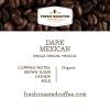 Fresh Roasted Coffee, Organic Dark Mexican | Mold & Myco 3rd Party Tested, USDA Organic, Kosher | Dark Roast 5 lb (80 oz) Whole Bean(Organic Dark Mexican)
