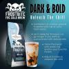 Fresh Roasted Coffee, Organic Frostbite Cold Brew | Mold & Myco 3rd Party Tested, USDA Organic, Kosher | Medium Roast | 12 oz Coarse Ground(Organic Dark & Bold Frostbite Cold Brew)