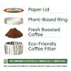 Fresh Roasted Coffee, Organic Guatemalan Huehuetenango envipods, Medium Roast, Fair Trade Kosher, 36 Count, Individually Wrapped, Compatible With 1.0 & 2.0 K Cup Brewers(Organic Guatemalan)