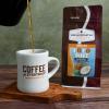Fresh Roasted Coffee, Organic Peru Water-Processed Half-Caf | Mold & Myco 3rd Party Tested, USDA Organic, Kosher | Med Roast 5 lb (80 oz) Whole Bean(Decaf Coconut)
