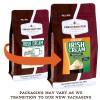 Fresh Roasted Coffee, Organic Peru Water-Processed Half-Caf | Mold & Myco 3rd Party Tested, USDA Organic, Kosher | Med Roast 5 lb (80 oz) Whole Bean(Decaf Irish Cream)