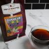 Fresh Roasted Coffee, Organic Peru Water-Processed Half-Caf | Mold & Myco 3rd Party Tested, USDA Organic, Kosher | Med Roast 5 lb (80 oz) Whole Bean(Decaf Jamaican Me Crazy)