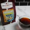 Fresh Roasted Coffee, Organic Peru Water-Processed Half-Caf | Mold & Myco 3rd Party Tested, USDA Organic, Kosher | Med Roast 5 lb (80 oz) Whole Bean(French Vanilla)