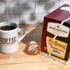 Fresh Roasted Coffee, USDA Organic Peru Water-Processed Decaf | 3rd Party Tested for Pesticides, Mold, Mycotoxins, Kosher | 100% Arabica, Specialty Grade, Med Roast 72 Pods for K Cup Brewers(Caramel)