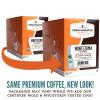 Fresh Roasted Coffee, USDA Organic Peru Water-Processed Decaf | 3rd Party Tested for Pesticides, Mold, Mycotoxins, Kosher | 100% Arabica, Specialty Grade, Med Roast 72 Pods for K Cup Brewers(Organic Montezuma Sunrise)