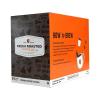 Fresh Roasted Coffee, USDA Organic Peru Water-Processed Decaf | 3rd Party Tested for Pesticides, Mold, Mycotoxins, Kosher | 100% Arabica, Specialty Grade, Med Roast 72 Pods for K Cup Brewers(Dark Colombian)