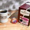 Fresh Roasted Coffee, USDA Organic Peru Water-Processed Decaf | 3rd Party Tested for Pesticides, Mold, Mycotoxins, Kosher | 100% Arabica, Specialty Grade, Med Roast 72 Pods for K Cup Brewers(Raspberry Mocha)