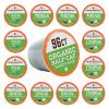Fresh Roasted Coffee, USDA Organic Peru Water-Processed Decaf | 3rd Party Tested for Pesticides, Mold, Mycotoxins, Kosher | 100% Arabica, Specialty Grade, Med Roast 72 Pods for K Cup Brewers(Organic Half-Caf Variety Pack)