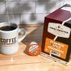 Fresh Roasted Coffee, USDA Organic Peru Water-Processed Decaf | 3rd Party Tested for Pesticides, Mold, Mycotoxins, Kosher | 100% Arabica, Specialty Grade, Med Roast 72 Pods for K Cup Brewers(Pumpkin Spice)