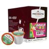 Fresh Roasted Coffee, USDA Organic Peru Water-Processed Decaf | 3rd Party Tested for Pesticides, Mold, Mycotoxins, Kosher | 100% Arabica, Specialty Grade, Med Roast 72 Pods for K Cup Brewers(Jamaican Me Crazy)