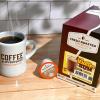 Fresh Roasted Coffee, USDA Organic Peru Water-Processed Decaf | 3rd Party Tested for Pesticides, Mold, Mycotoxins, Kosher | 100% Arabica, Specialty Grade, Med Roast 72 Pods for K Cup Brewers(Butter Rum)