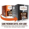 Fresh Roasted Coffee, USDA Organic Peru Water-Processed Decaf | 3rd Party Tested for Pesticides, Mold, Mycotoxins, Kosher | 100% Arabica, Specialty Grade, Med Roast 72 Pods for K Cup Brewers(FRC Medium Roast Blend)