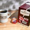 Fresh Roasted Coffee, USDA Organic Peru Water-Processed Decaf | 3rd Party Tested for Pesticides, Mold, Mycotoxins, Kosher | 100% Arabica, Specialty Grade, Med Roast 72 Pods for K Cup Brewers(Red Velvet)