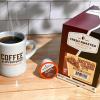 Fresh Roasted Coffee, USDA Organic Peru Water-Processed Decaf | 3rd Party Tested for Pesticides, Mold, Mycotoxins, Kosher | 100% Arabica, Specialty Grade, Med Roast 72 Pods for K Cup Brewers(Pecan Pie)