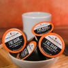 Fresh Roasted Coffee, USDA Organic Peru Water-Processed Decaf | 3rd Party Tested for Pesticides, Mold, Mycotoxins, Kosher | 100% Arabica, Specialty Grade, Med Roast 72 Pods for K Cup Brewers(FRC Dark Roast Blend)