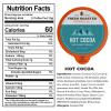 Fresh Roasted Coffee, USDA Organic Peru Water-Processed Decaf | 3rd Party Tested for Pesticides, Mold, Mycotoxins, Kosher | 100% Arabica, Specialty Grade, Med Roast 72 Pods for K Cup Brewers(Hot Cocoa)