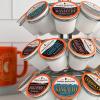 Fresh Roasted Coffee, USDA Organic Peru Water-Processed Decaf | 3rd Party Tested for Pesticides, Mold, Mycotoxins, Kosher | 100% Arabica, Specialty Grade, Med Roast 72 Pods for K Cup Brewers(Italian Craft Variety Pack)