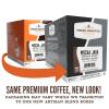 Fresh Roasted Coffee, USDA Organic Peru Water-Processed Decaf | 3rd Party Tested for Pesticides, Mold, Mycotoxins, Kosher | 100% Arabica, Specialty Grade, Med Roast 72 Pods for K Cup Brewers(Mocha Java)