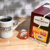 Fresh Roasted Coffee, USDA Organic Peru Water-Processed Decaf | 3rd Party Tested for Pesticides, Mold, Mycotoxins, Kosher | 100% Arabica, Specialty Grade, Med Roast 72 Pods for K Cup Brewers(Maple Crème)