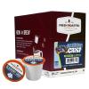 Fresh Roasted Coffee, USDA Organic Peru Water-Processed Decaf | 3rd Party Tested for Pesticides, Mold, Mycotoxins, Kosher | 100% Arabica, Specialty Grade, Med Roast 72 Pods for K Cup Brewers(Blueberry Crisp)