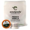 Fresh Roasted Coffee, USDA Organic Peru Water-Processed Half Caf envipods | 3rd Party Tested for Pesticides, Mold, Mycotoxins, BPI Compostable | Med Roast 72 CT Pods for K Cup Brewers(Vanilla)