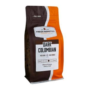 Fresh Roasted Coffee, Organic Dark Mexican | Mold & Myco 3rd Party Tested, USDA, Kosher | Dark Roast 5 lb (80 oz) Ground(Dark Colombian)