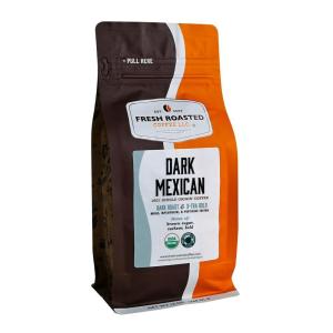 Fresh Roasted Coffee, Organic Dark Mexican | Mold & Myco 3rd Party Tested, USDA, Kosher | Dark Roast 5 lb (80 oz) Ground(Organic Dark Mexican)