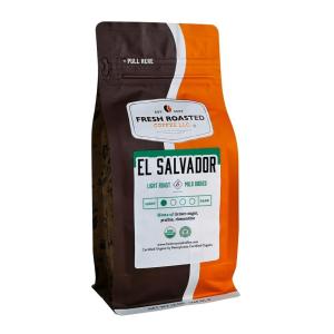 Fresh Roasted Coffee, Organic Dark Mexican | Mold & Myco 3rd Party Tested, USDA Organic, Kosher | Dark Roast 5 lb (80 oz) Whole Bean(Organic El Salvador Finca Hungria)