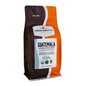 Fresh Roasted Coffee, Organic Dark Mexican | Mold & Myco 3rd Party Tested, USDA Organic, Kosher | Dark Roast 5 lb (80 oz) Whole Bean(Organic Guatemala Huehuetenango)