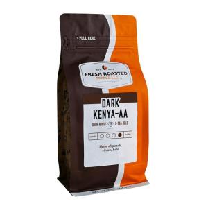 Fresh Roasted Coffee, Organic Ethiopian Yirgacheffe | USDA Organic, Mold & Myco 3rd Party Tested, Kosher | 2 lb (32 oz, Ground(Dark Kenya AA)
