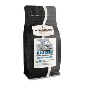 Fresh Roasted Coffee, USDA Organic Peru Water-Processed Decaf | 3rd Party Tested for Pesticides, Mold, Mycotoxins, Kosher | 100% Arabica, Specialty Grade, Med Roast 2 lb (32 oz) Ground(Organic Black Knight Water-Processed Decaf)