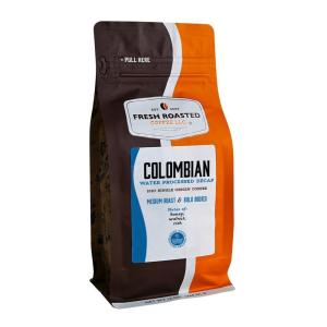 Fresh Roasted Coffee, USDA Organic Peru Water-Processed Decaf | 3rd Party Tested for Pesticides, Mold, Mycotoxins, Kosher | 100% Arabica, Specialty Grade, Med Roast 2 lb (32 oz) Ground(Colombian Water Processed Decaf)