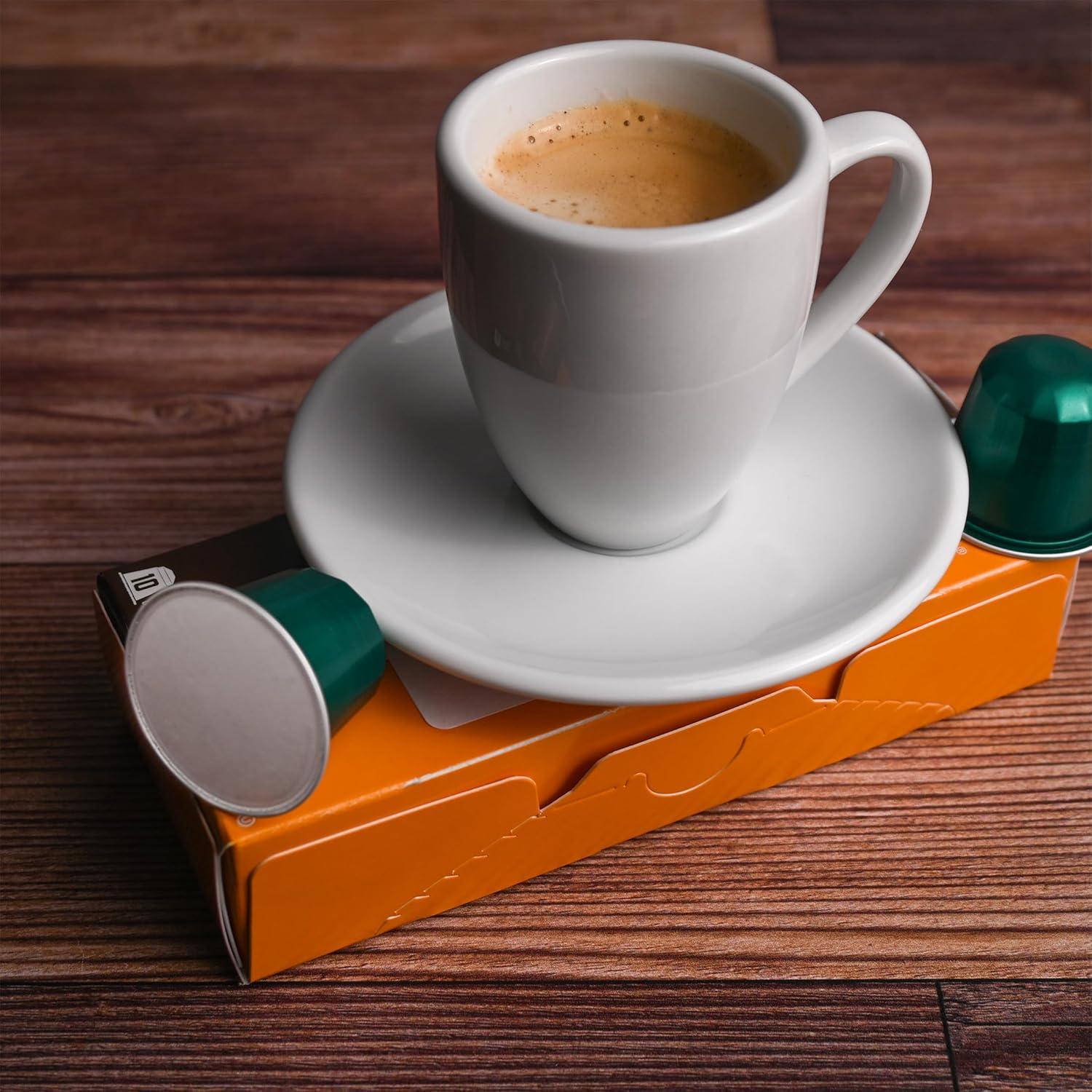 image:imageFresh Roasted Coffee Espresso Pods for Nespresso OriginalLine Indian Monsoon Malabar 10 Aluminum CapsulesOrganic Ethiopian Sidamo