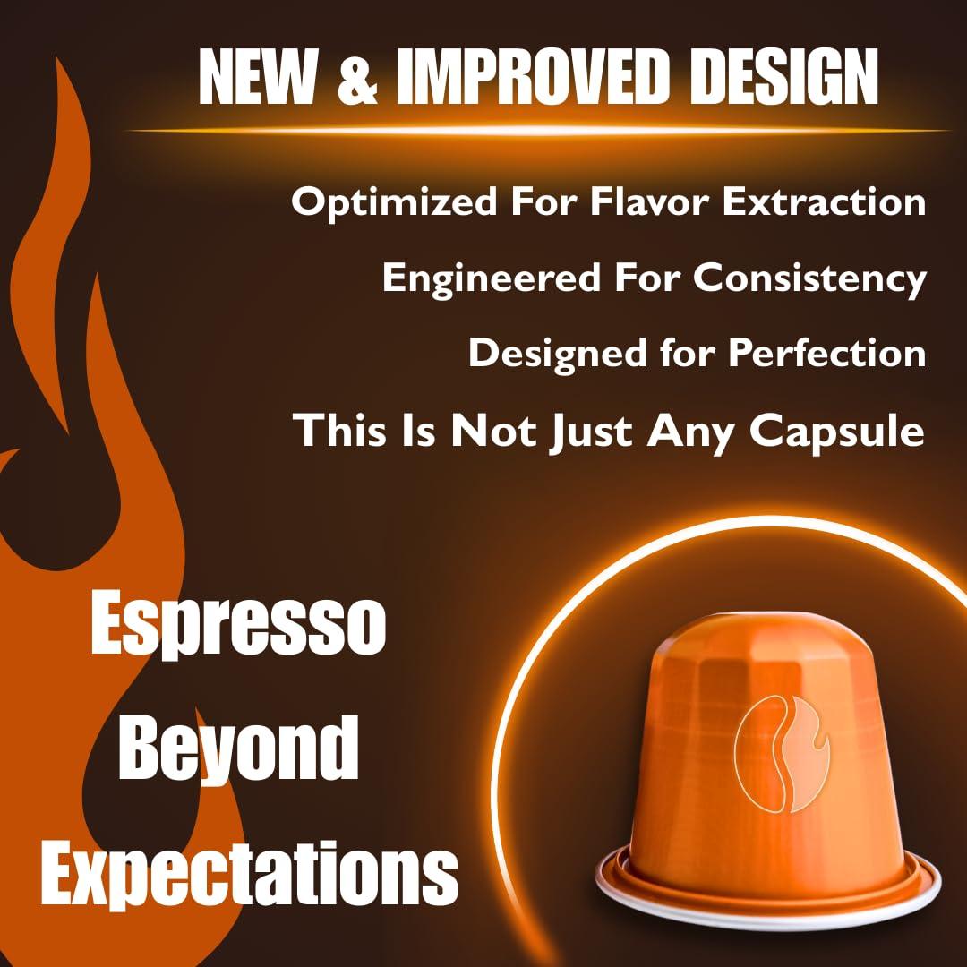 image:imageFresh Roasted Coffee Espresso Pods for Nespresso OriginalLine Indian Monsoon Malabar 10 Aluminum CapsulesSingle Origin and Espresso Blends
