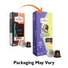 Fresh Roasted Coffee Espresso Pods for Nespresso OriginalLine, Indian Monsoon Malabar, 10 Aluminum Capsules(Ghiberti Italian Craft Espresso)